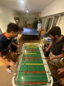 (audio)Fútbol: 10 amigos en “La Casa del Mundial” repiten la cábala de Qatar 2022