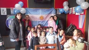 Los niños del Jardín 913 pasaron por LU 24