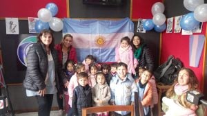 Los niños del Jardín 913 pasaron por LU 24