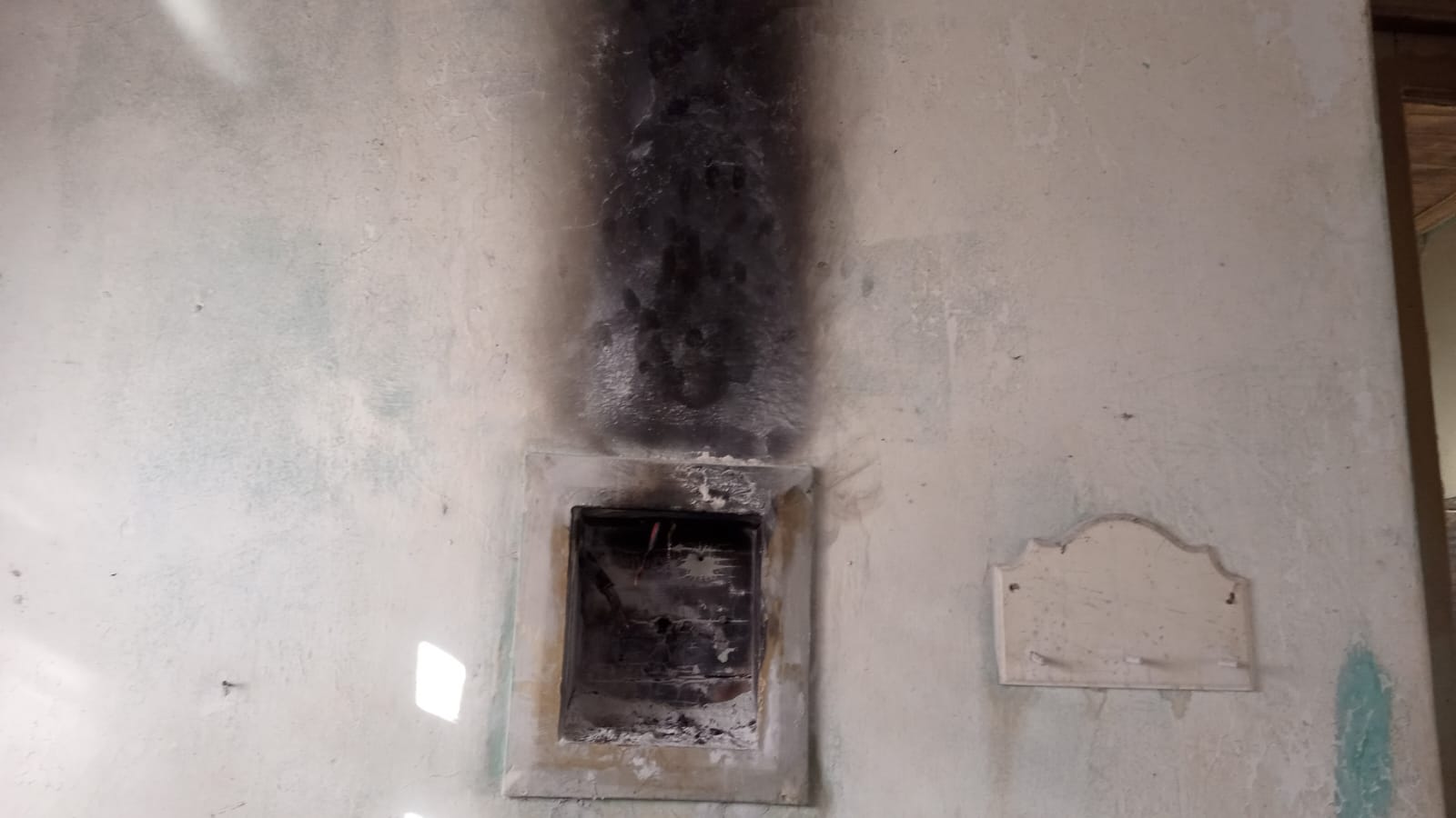 Principio de incendio en una vivienda de la calle 25 de Mayo