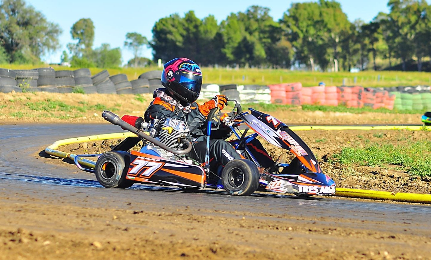 Superkart: Juan María Murúa corrió en Bahía Blanca