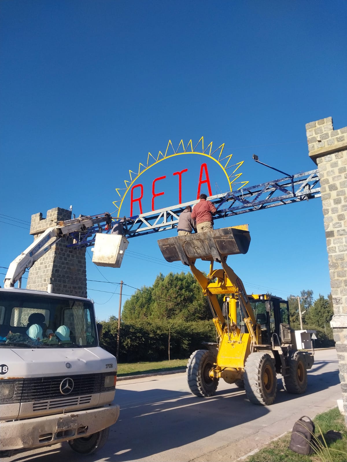 (audio y video) Daniel Civetta detalló las obras en marcha y el plan de ordenamiento para Reta