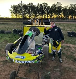 Superkart: Nikolas Ríos sigue sumando Podios