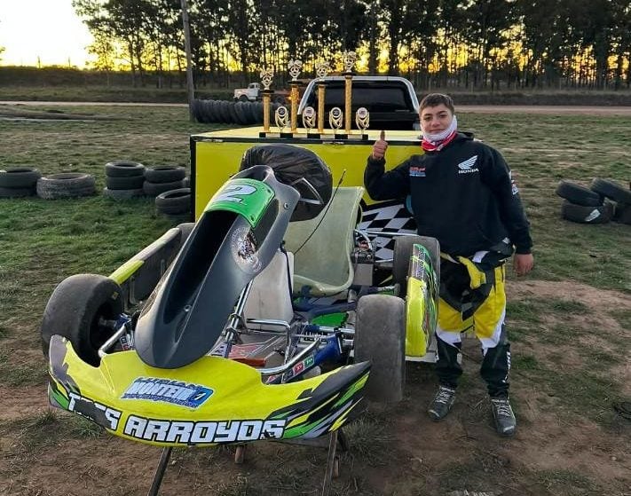 Superkart: Nikolas Ríos sigue sumando Podios