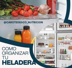 (audio)Cómo organizar la heladera para cuidar la salud de toda la familia