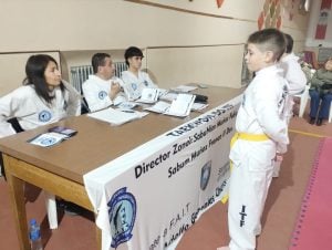 Chaves: se realizó un examen para nuevas categorías de Taekwon-Do