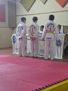 Chaves: se realizó un examen para nuevas categorías de Taekwon-Do