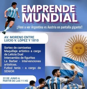 “Emprende Mundial”, propuesta destinada para acompañar el comercio local