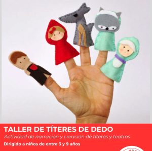Museo Mulazzi comenzaron las Inscripciones para el Taller Títeres de Dedo