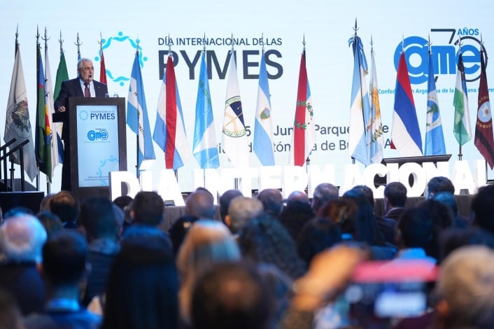 (video)Jornada federal de CAME por el Día Internacional de las Pymes con 1.400 empresarios