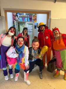 (video) Los payasos de Había Una Vez de visita en Bahía Blanca