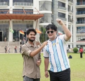 (audio) Gonzalo Cazenave: “Son una locura los hinchas de Argentina en Bangladesh”