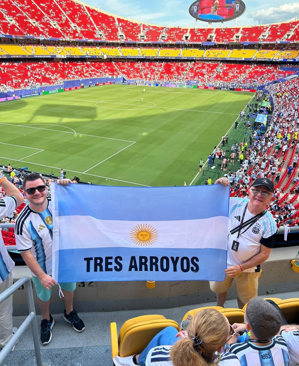 (audio y video) La emocionante historia de Luciano Moran y su padre en Estados Unidos durante el Mundial
