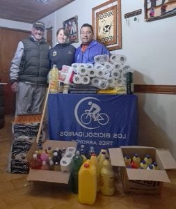 Los Bicisolidarios siguen rodando: hicieron su donación de junio