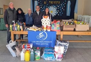Los Bicisolidarios siguen rodando: hicieron su donación de junio