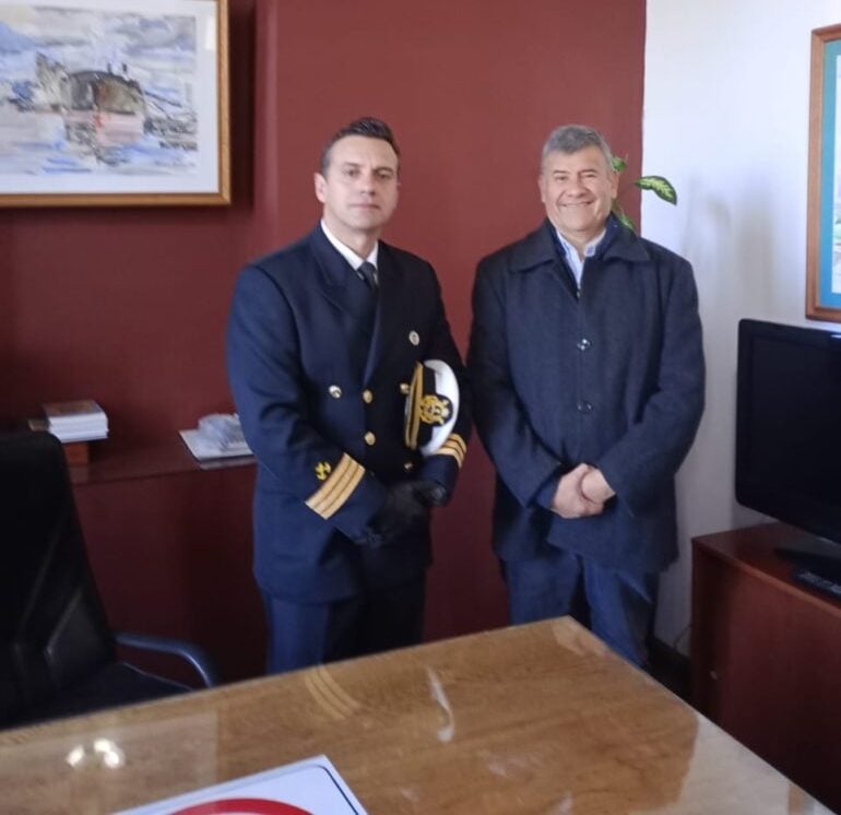 San Cayetano: Gustavo Florentín presente en el aniversario de Prefectura Naval