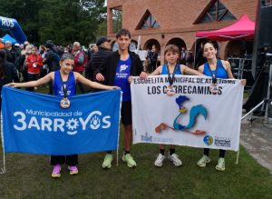 Atletismo en Balcarce: Mia Rodríguez subcampeona Nacional. Larragueta, bronce