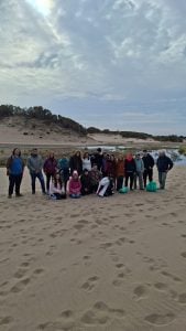 Estudiantes de la Escuela Secundaria Nº10 visitaron la Reserva Natural de Claromecó