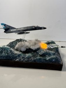 (audio) “Es importante hacer memoria”: tiene 18 años y recrea Malvinas con impactantes maquetas