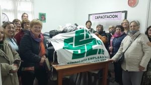 La Casa del Jubilado Mercantil colaboró con el Geriátrico Municipal