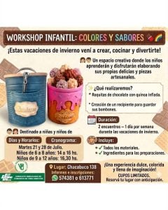 “Colores y sabores”: abierta la inscripción para el nuevo taller de la Biblioteca Cacuri