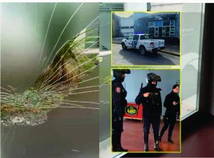 (videos)  Pelea familiar en la guardia del Hospital. Mujer castigó a un menor, el que terminó rompiendo vidrios