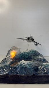 (audio) “Es importante hacer memoria”: tiene 18 años y recrea Malvinas con impactantes maquetas