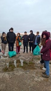 Estudiantes de la Escuela Secundaria Nº10 visitaron la Reserva Natural de Claromecó