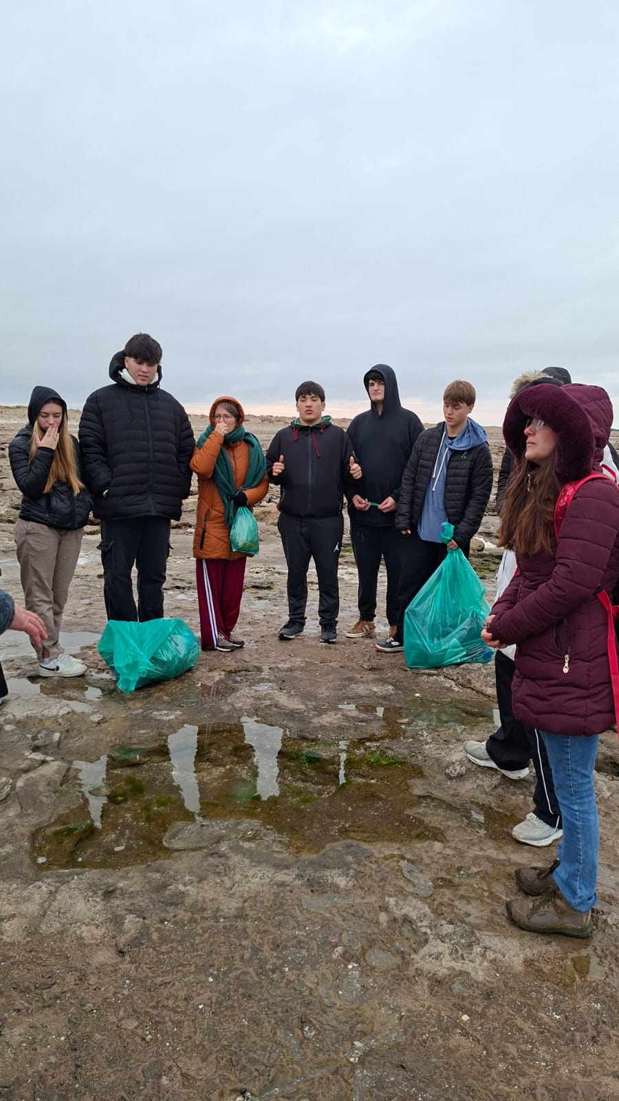 Estudiantes de la Escuela Secundaria Nº10 visitaron la Reserva Natural de Claromecó