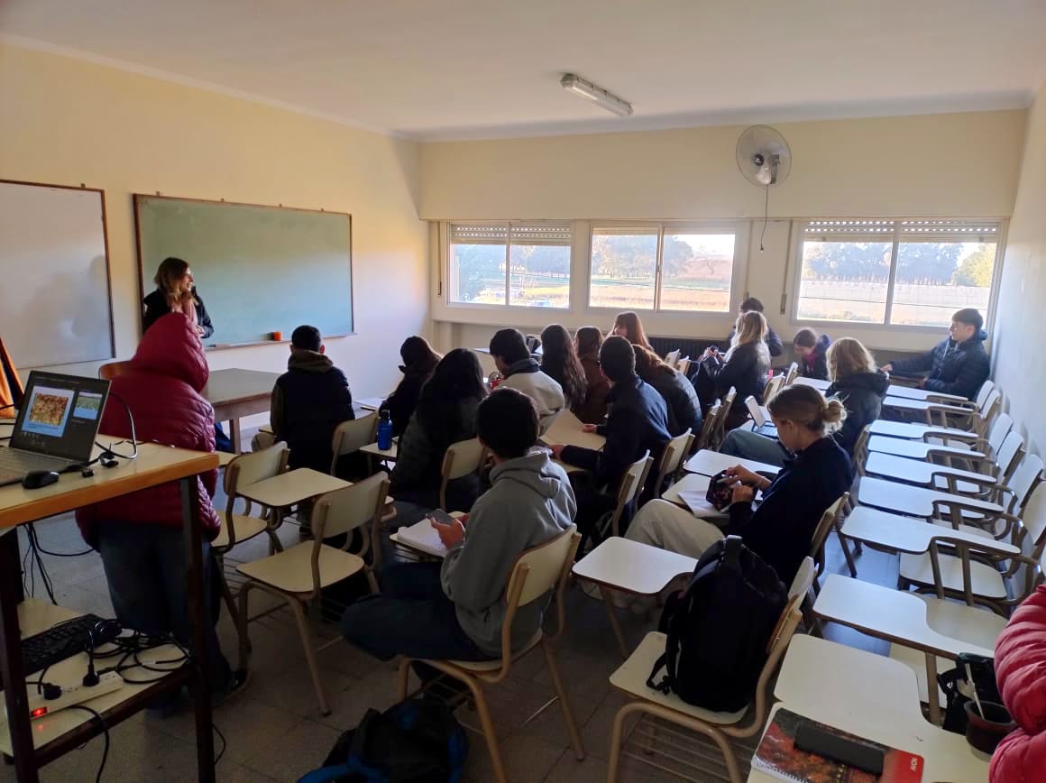 Escuela Agropecuaria: alumnos fueron oyentes en la Facultad de Agronomía