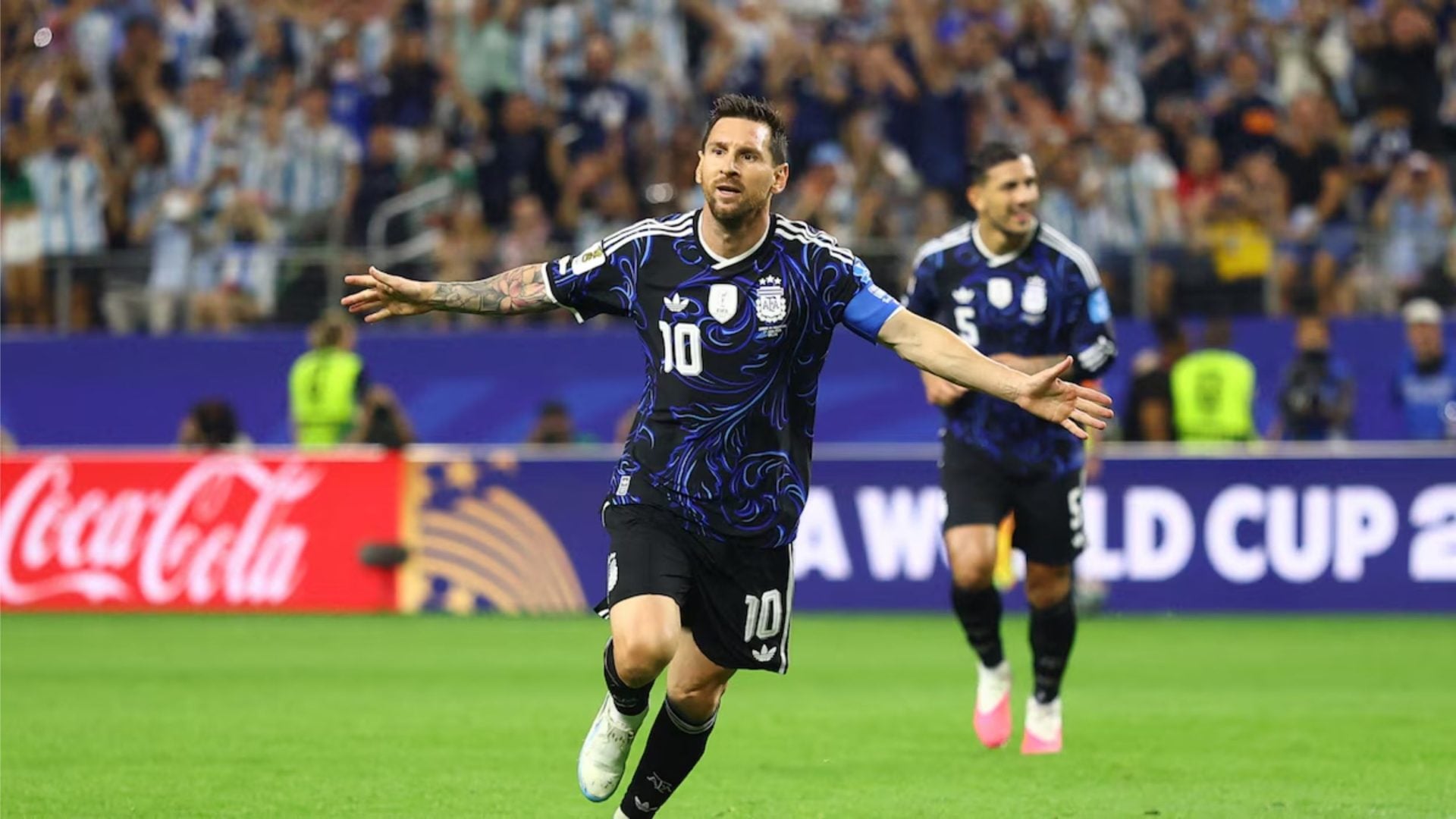 Con otro gol de Messi, Argentina brilló ante Jordania y cerró la fase de grupos del Mundial con puntaje ideal