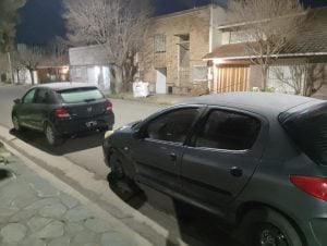 Hasta las calles de tierra se helaron esta madrugada