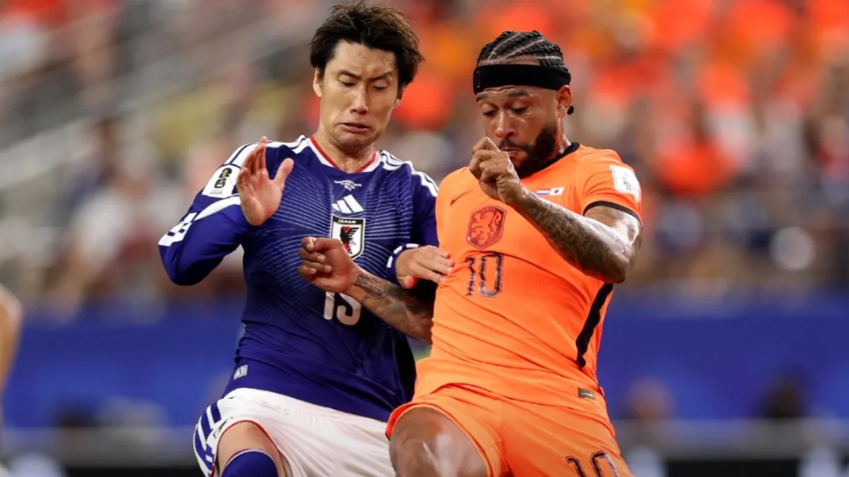 Países Bajos no estuvo a la altura en su debut en el Mundial y Japón se lo empató en el final