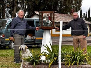 Colocaron imagen de “San Jorge” en el escuadrón de Caballería de Tres Arroyos