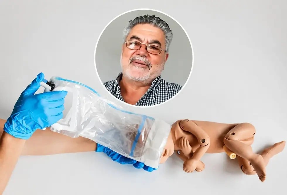 (audio) Orgullo nacional: un mecánico argentino inventó un dispositivo para asistir partos en Europa