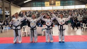 Taekwon-do: Destacadas actuaciones tresarroyenses en Copa Provincia