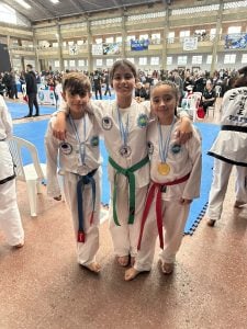 Taekwon-do: Destacadas actuaciones tresarroyenses en Copa Provincia
