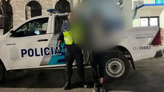 Necochea: Preso por golpear salvajemente a su pareja embarazada de siete meses en la vía pública