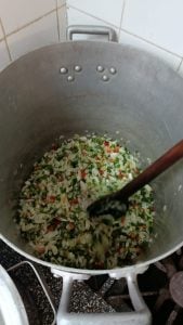 Solidaridad: olla popular de El Decano en el Catale (audio-videos)