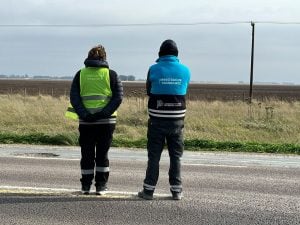 Transporte de la Provincia fiscaliza en Tres Arroyos