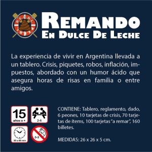 (audio)Remando en Dulce de Leche, juego que representa cómo es vivir en Argentina
