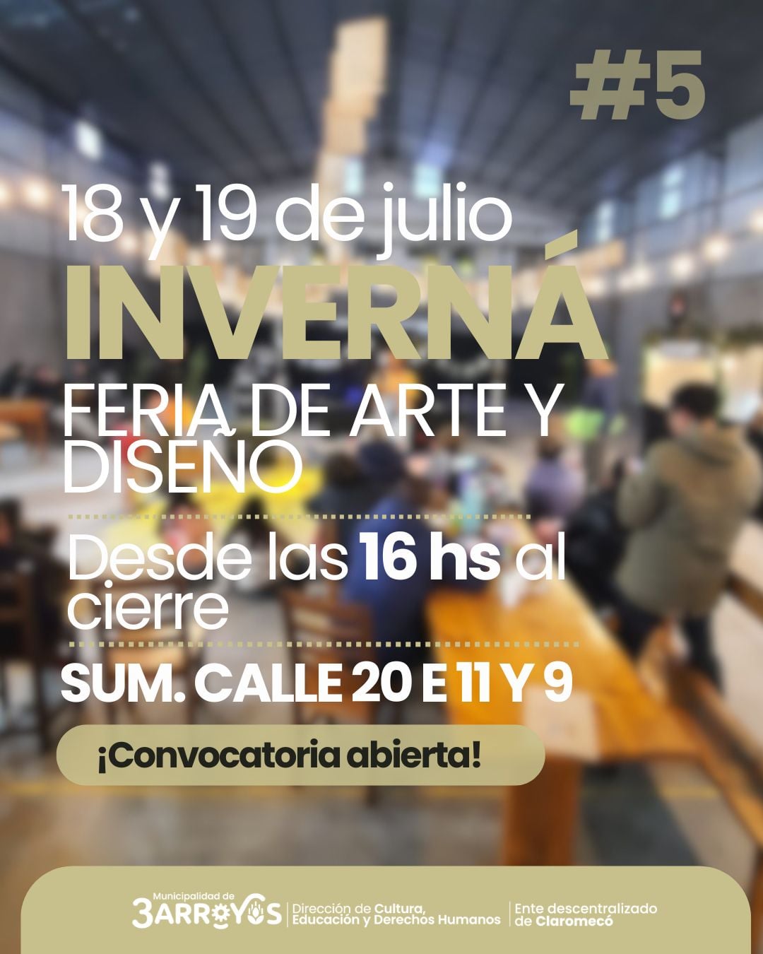 Claromecó convoca a interesados en participar de la feria INVERNÁ