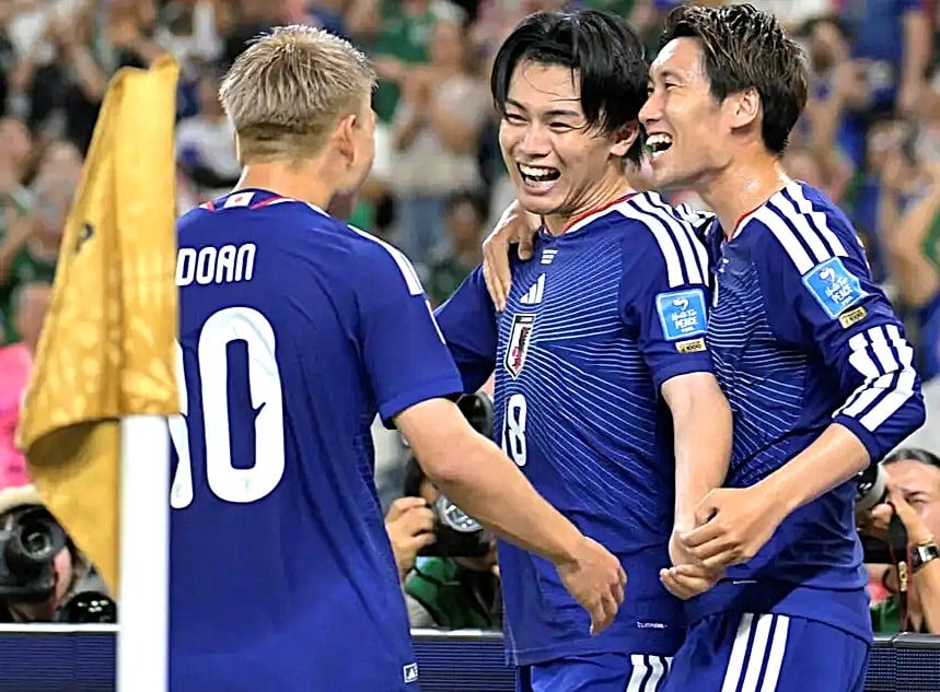Japón -Túnez: Goleada asiática 4-0 en la madrugada argentina