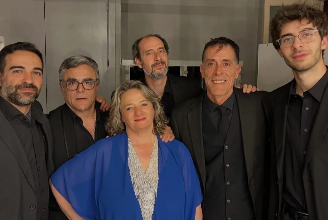 La tresarroyense Valeria Hernández, voz de Proyecto Tamgú en Málaga Tango
