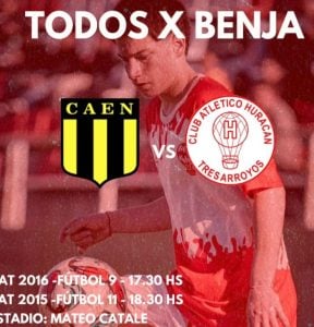 Fútbol solidario: encuentro de escuelitas para ayudar a Benjamín Acosta