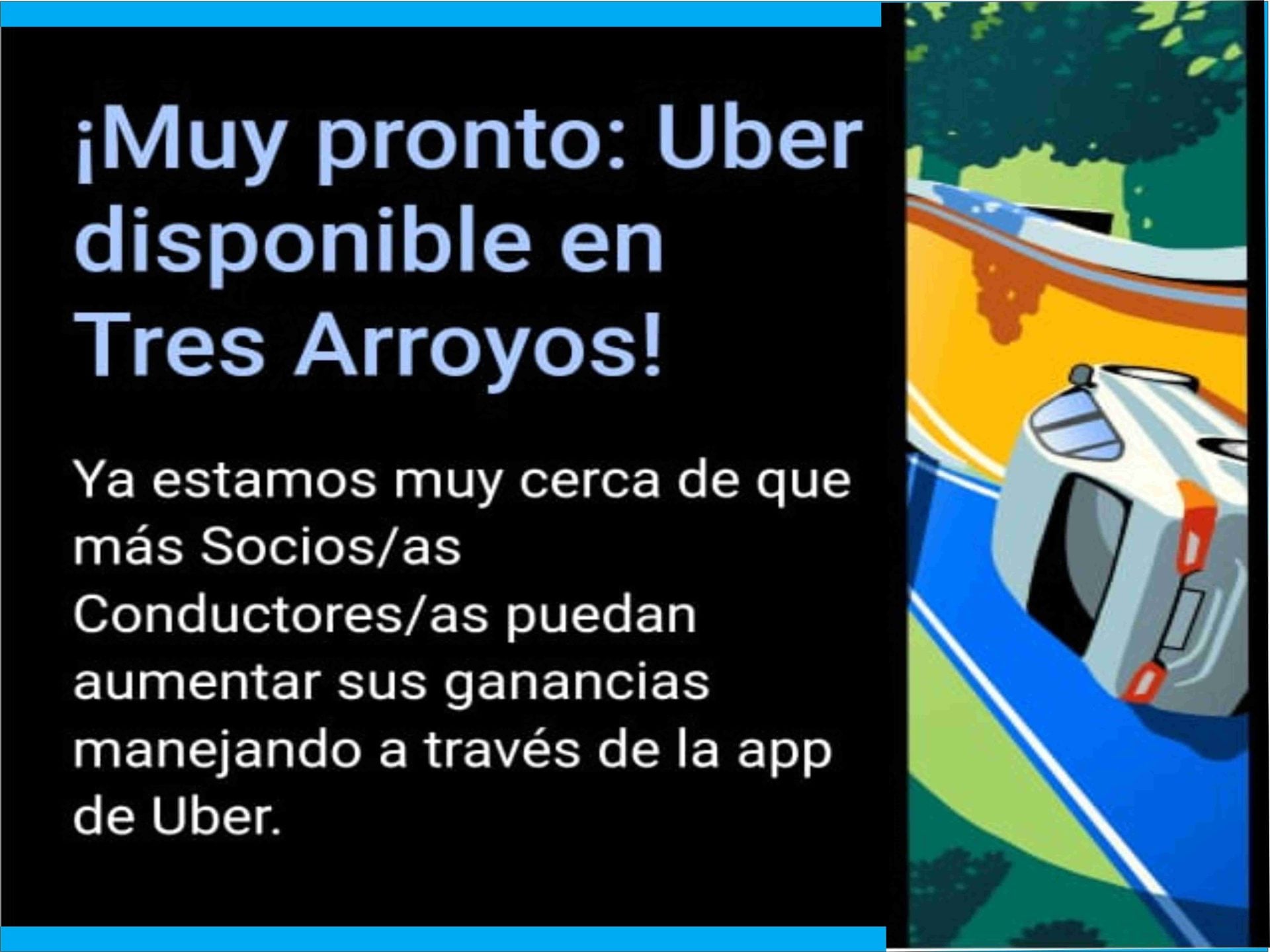 ¿Cuál es la realidad de los autos de aplicación para Tres Arroyos?