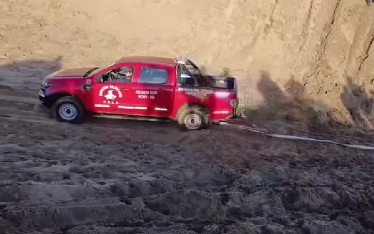 Bomberos Voluntarios Claromecó: Capacitación en Rescate y Auto rescate Vehicular (video)