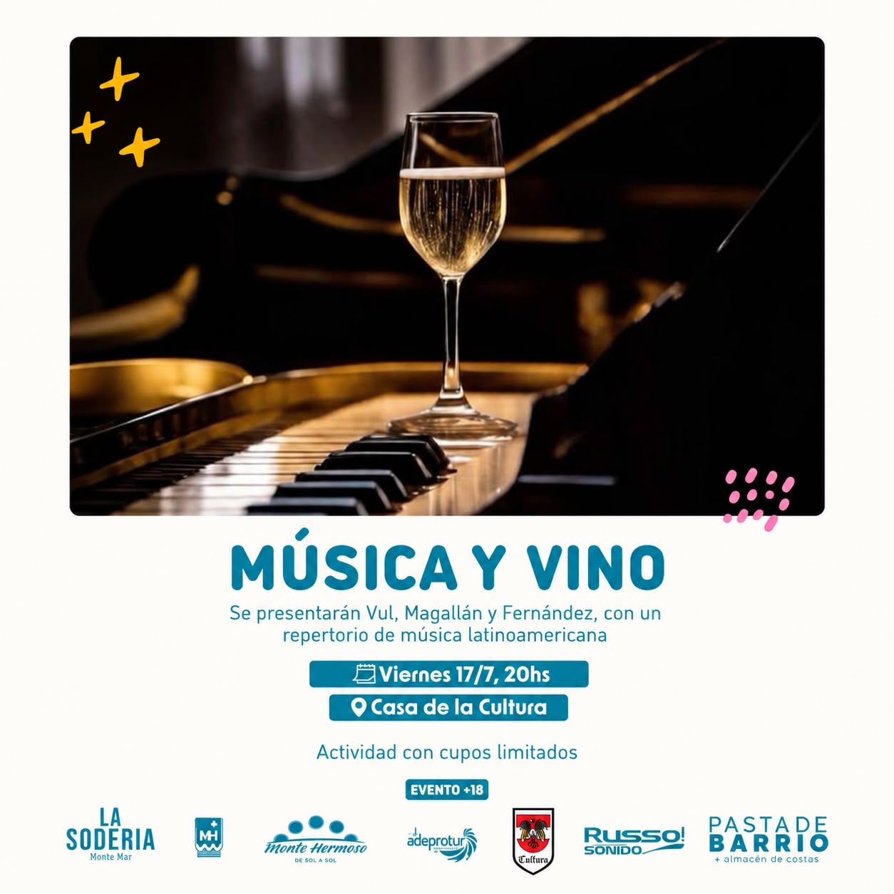 Propuesta cultural en Monte Hermoso para disfrutar del arte y el encuentro