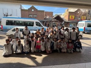 Alumnos de Escuelas rurales disfrutaron del Cine. Agradecen al Intendente