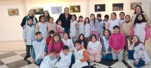 Alumnos de la Primaria 14 en el Mulazzi y el Sitio de la Memoria de los Pueblos Originarios